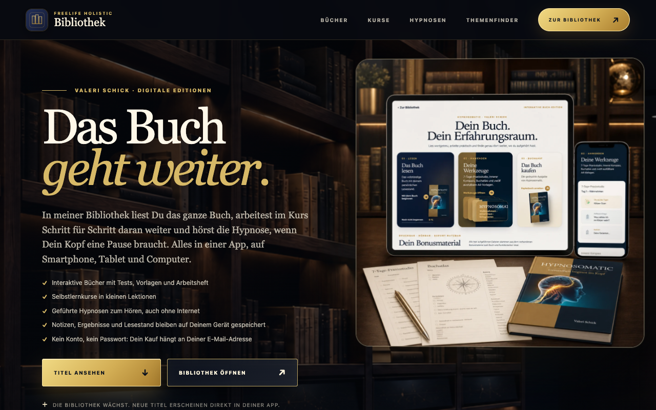 Originalansicht der digitalen FreeLife Editionen