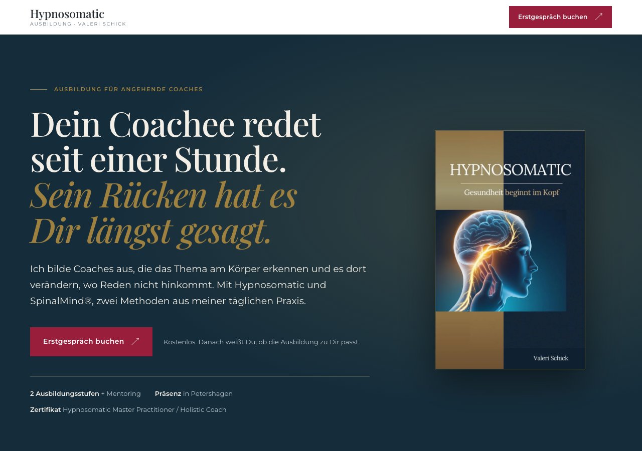 Startseite Hypnosomatic